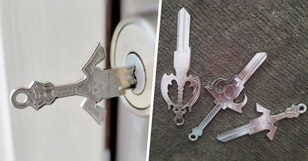 Cette société crée des clés en forme d’épées pour que vous puissiez déverrouiller vos portes comme un guerrier