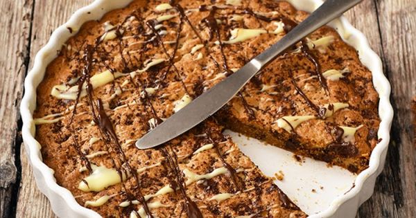 Giant cookie aux chocolats... parce que je vais bien tout va bien !