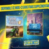 PlayStation Plus: Farming Simulator 19 et Cities Skyline offerts en mai! Déçu?