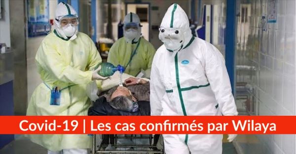Bilan Coronavirus du 19 mai : Les cas confirmés par wilaya