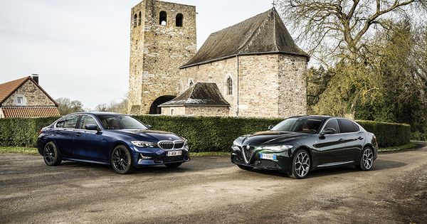 Alfa Romeo Giulia vs BMW 320i : 2 berlines «propulsion»