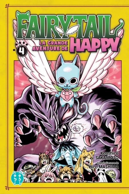 Fairy Tail - La grande aventure de Happy T. 4 & T. 5 - Par Kenshirô Sakamoto - nobi nobi