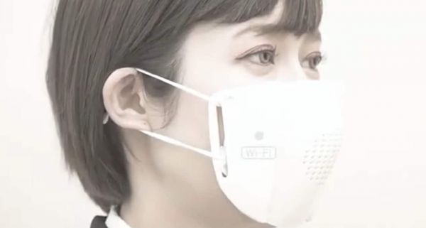 Une start-up japonaise invente un masque Covid connecté !