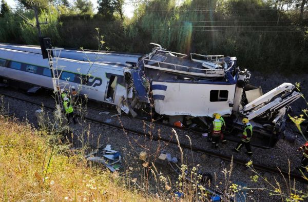 Portugal : le déraillement d'un train fait 2 morts et plusieurs blessés