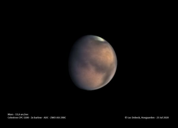Mars, la planète rouge