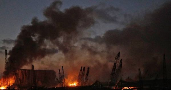 Liban: dévastation après deux énormes explosions au port de Beyrouth, 50 morts et 2.750 blessés