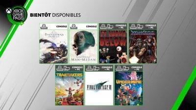 Xbox Game Pass : Final Fantasy VII, Man of Medan et 5 autres jeux annoncés pour août 2020