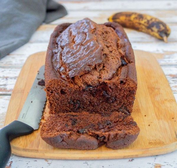 Cake banane chocolat