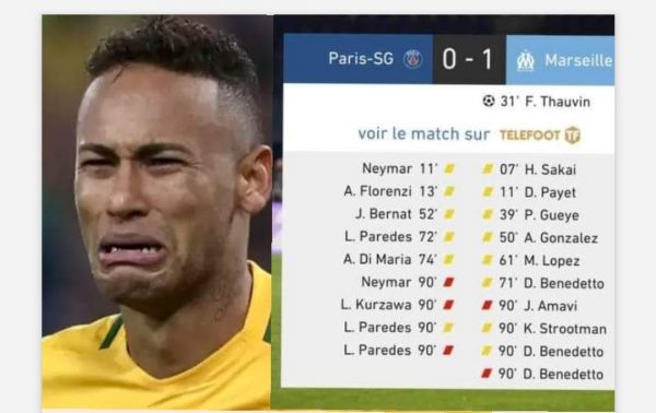 PSG-OM, UN MATCH EN CARTONS ? LOL