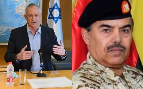 Premier entretien entre Gantz et son homologue bahreïni, qu’il invite en Israël
