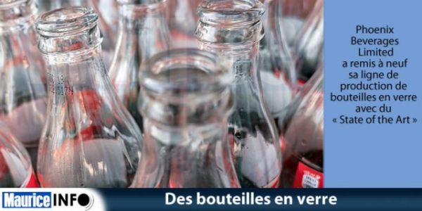 Une nouvelle ligne de production de bouteilles en verre