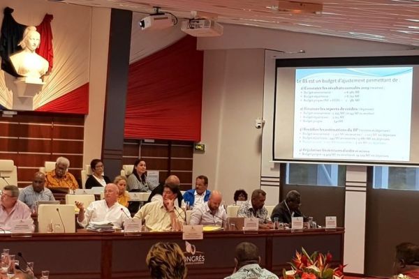 Le budget supplémentaire de la Nouvelle-Calédonie repasse au Congrès