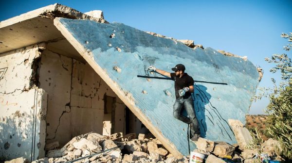 Abu Malek al-Shami, le Banksy syrien