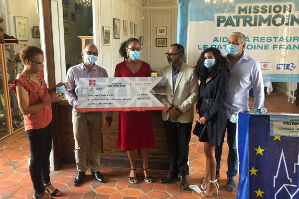 Grâce au loto du patrimoine, l'habitation de Zévallos au Moule reçoit 500 000 euros pour rénovation