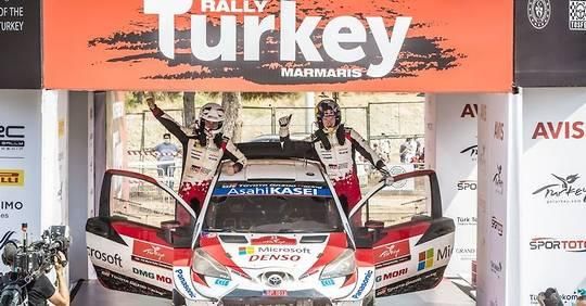 Rallye de Turquie: Evans gagne et prend la tête du championnat à Ogier