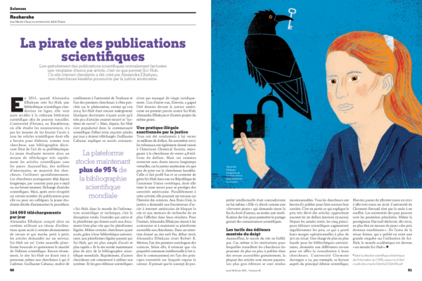 Alexandra Elbakyan, la pirate des publications scientifiques
