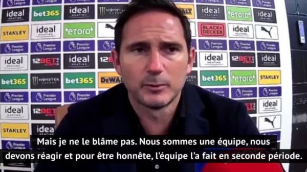 Foot - ANG - Chelsea - Frank Lampard (Chelsea) refuse de blâmer Thiago Silva
