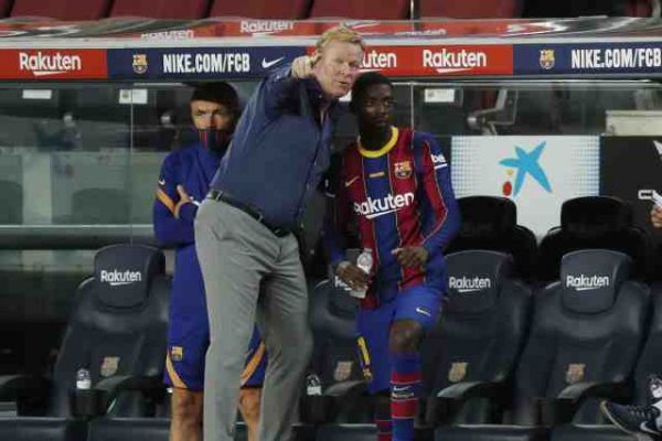 Foot - ESP - Barça - Barça : Ousmane Dembélé a rejoué après dix mois de convalescence