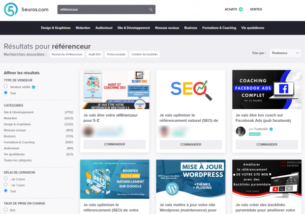 Ces référenceurs freelance ne sont pas professionnels