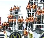 Une parade militaire en Égypte