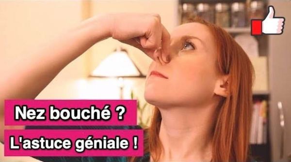 Voici Comment Se Déboucher le Nez INSTANTANÉMENT.