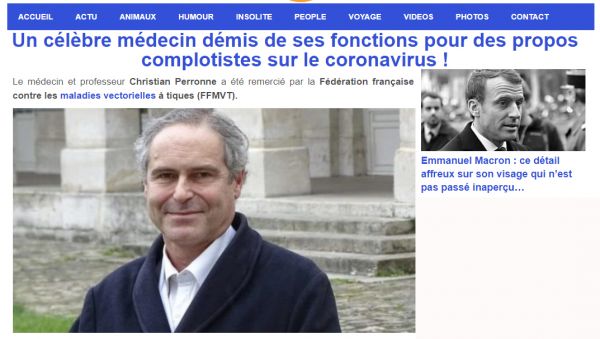 Les patients soutiennent massivement le Pr Perronne après son éviction de la FFMVT