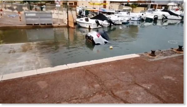 Sachez comment agir si un jour vous tombez dans l'eau ... dans votre voiture