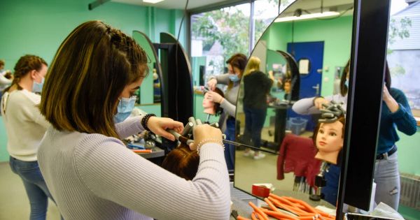 La rentrée des apprentis au CFA Pôle des métiers à Epinal