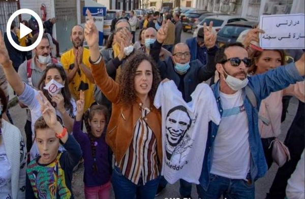 Alger : Dixième rassemblement de soutien au journaliste Khaled Drareni (vidéo)