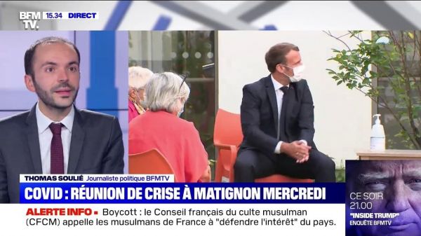 Crise sanitaire: Une dizaine de ministres se réuniront mercredi à Matignon