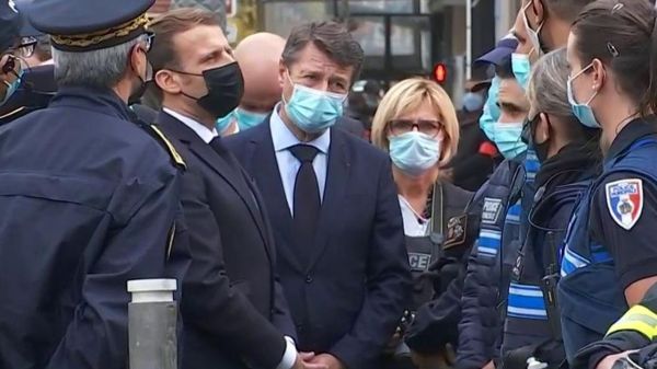EN DIRECT - Attaque à la basilique de Nice : Emmanuel Macron sur place