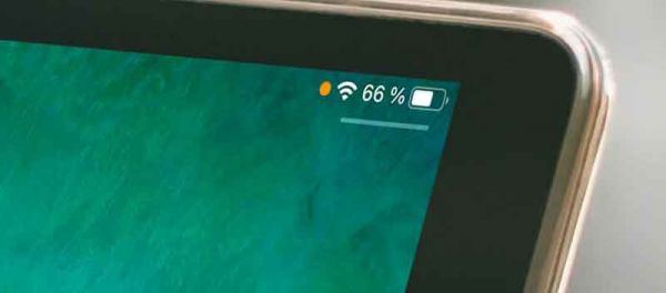 A quoi correspond le point orange qui s'affiche dans la barre d'état de l'iPhone