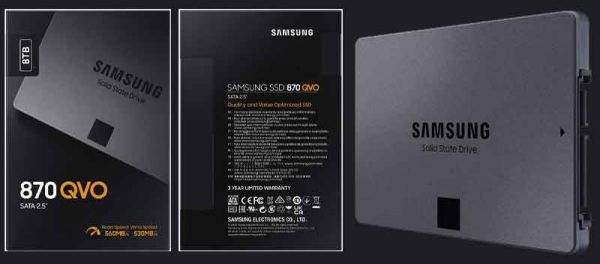 Bon Plan : Les SSD Samsung 870 QVO à partir de 109,99 euros