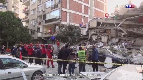 Un violent séisme enregistré en mer Égée a touché la Turquie