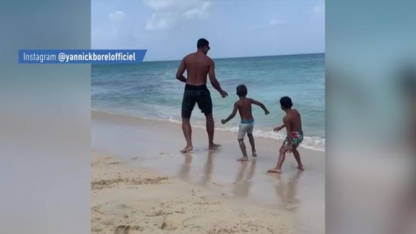 Escrime - WTF - WTF : quand Yannick Borel s'entraîne... avec les vagues