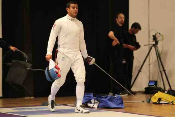 Escrime - VEN - Ruben Limardo, champion olympique vénézuélien et coursier en Pologne