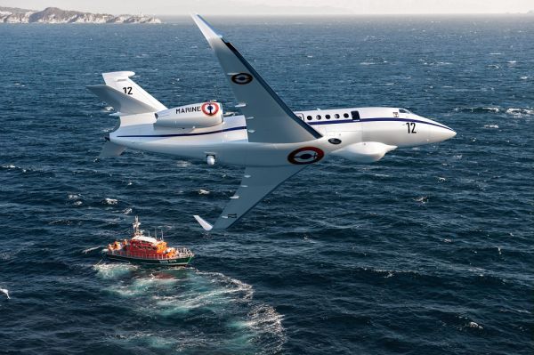 Le Falcon 2000 Albatros au service de la Marine nationale
