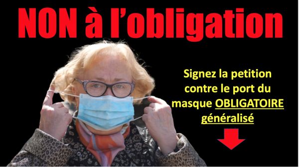 Stop au masque Obligatoire généralisé
