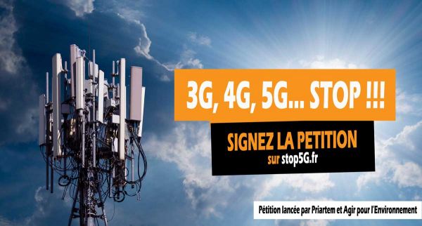 PÉTITION - Stop à la 5G