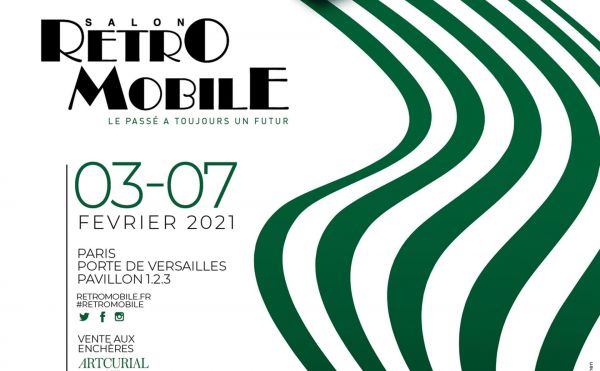 Le Salon Rétromobile 2021 finalement reporté au mois de juin