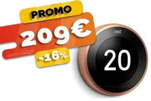 Le Thermostat Connecté Intelligent en #PROMO pour seulement 209€ (-16%)