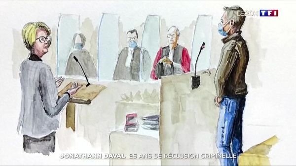 Meurtre d'Alexia :  Jonathann Daval condamné à 25 ans de réclusion criminelle