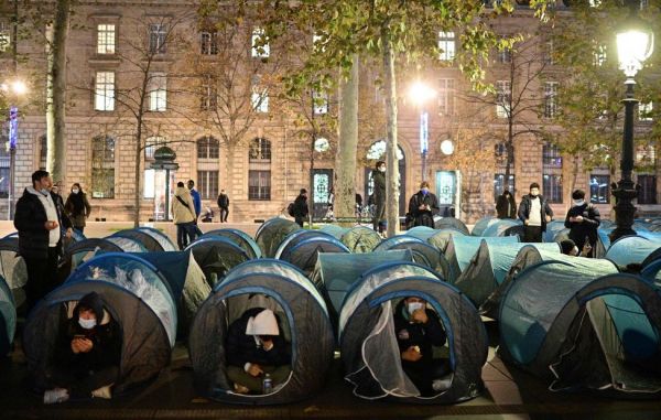D'habitude, «on déplie les tentes MSF dans des pays en guerre, pas en France»