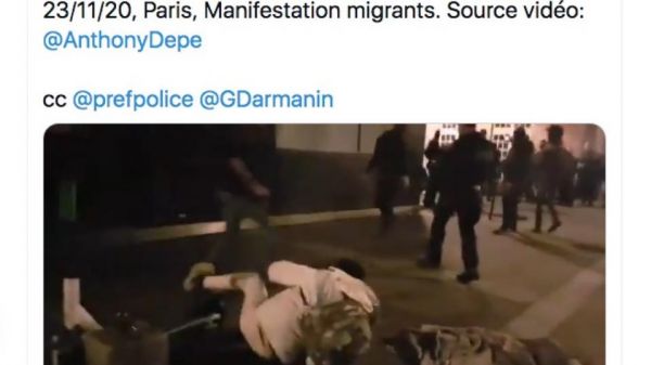 Croche-pied sur un migrant : l'IGPN dénonce «un usage disproportionné de la force»