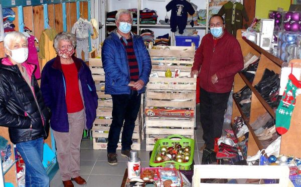 Le Secours populaire au taquet à La Faye