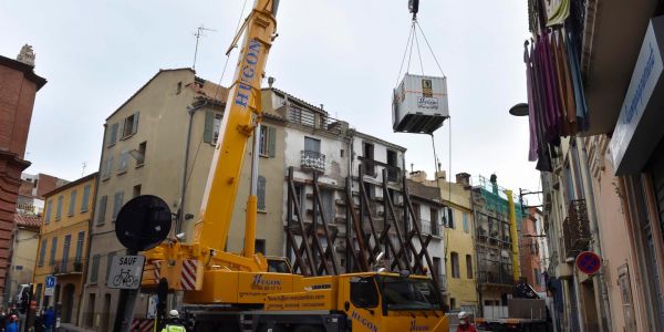 A Perpignan, l'évacuation hors norme d'un homme de 300 kilos qui ne pouvait plus sortir de son appartement