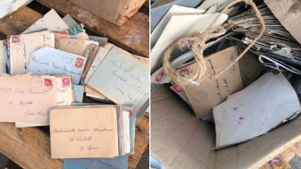 Seconde Guerre mondiale : des lettres d'amour sauvées de la déchèterie et remises aux descendants du couple