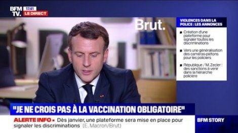 Vaccin: Emmanuel Macron le fera "au moment où ça aura du sens"