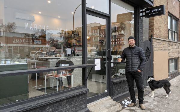 Ton-quartier: produits locaux et café de quartier