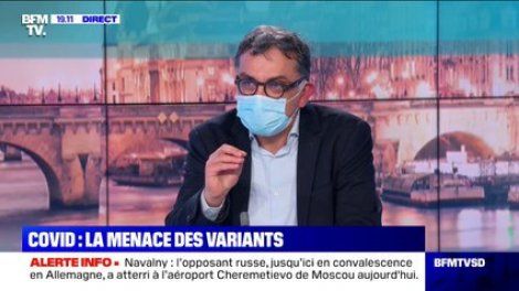 Covid-19: le Pr Yazdan Yazdanpanah estime que le variant britannique pourrait devenir prédominant "en mars-avril"